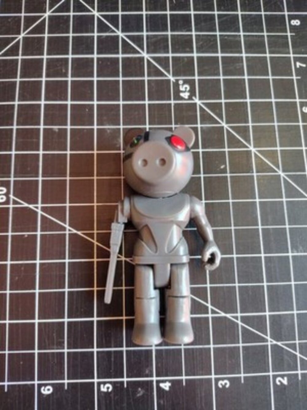 Roblox Piggy Robby Minifigure Series 2 Dark Gray
